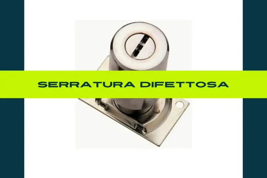 serratura difettosa Chivasso